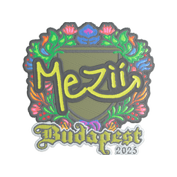 mezii (Embroidered) | Budapest 2025
