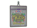 Sticker Slab | mezii (Embroidered, Champion) | Budapest 2025