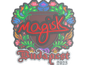Sticker | Magisk (Embroidered) | Budapest 2025