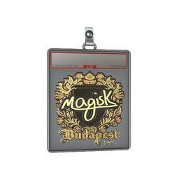 Sticker Slab | Magisk (Gold) | Budapest 2025