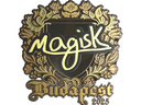 Sticker | Magisk (Gold) | Budapest 2025