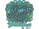 Sticker | MAJ3R | Budapest 2025