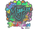 Sticker | MAJ3R (Holo) | Budapest 2025