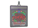 Sticker Slab | Maka (Embroidered) | Budapest 2025