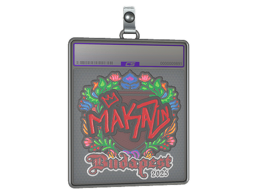 Sticker Slab | Maka (Embroidered) | Budapest 2025