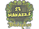 Sticker | makazze | Budapest 2025
