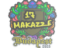 Sticker | makazze (Embroidered) | Budapest 2025