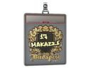 Sticker Slab | makazze (Gold) | Budapest 2025
