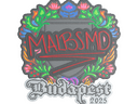 Sticker | malbsMd (Embroidered) | Budapest 2025