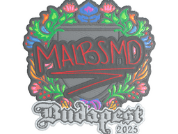 Sticker | malbsMd (Embroidered) | Budapest 2025