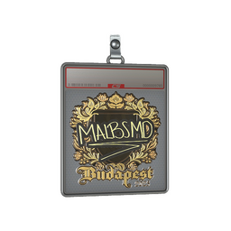 Sticker Slab | malbsMd (Gold) | Budapest 2025