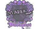 Sticker | Marek | Budapest 2025