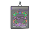 Sticker Slab | Marek (Embroidered) | Budapest 2025