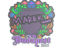 Sticker | Marek (Embroidered) | Budapest 2025