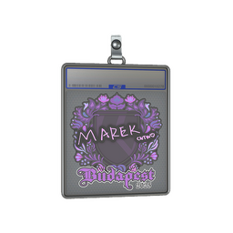 Sticker Slab | Marek | Budapest 2025