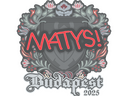 Sticker | MATYS | Budapest 2025