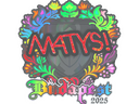 Sticker | MATYS (Holo) | Budapest 2025