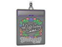 Sticker Slab | molodoy (Embroidered) | Budapest 2025
