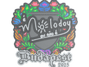 Sticker | molodoy (Embroidered) | Budapest 2025