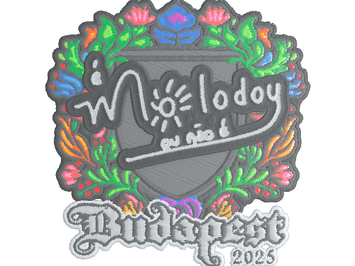 Sticker | molodoy (Embroidered) | Budapest 2025