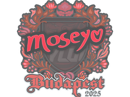 Sticker | Moseyuh | Budapest 2025
