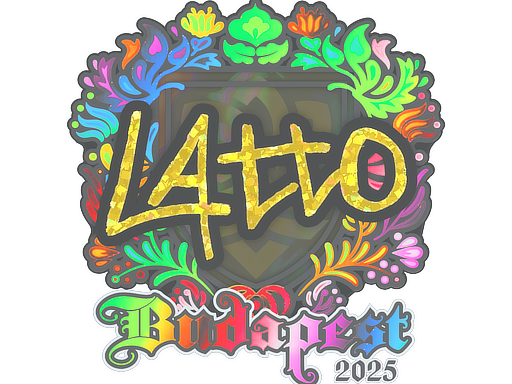 Sticker | latto (Holo) | Budapest 2025