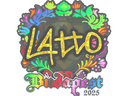 Sticker | latto (Holo) | Budapest 2025