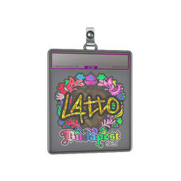 Sticker Slab | latto (Holo) | Budapest 2025
