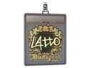 Sticker Slab | latto (Gold) | Budapest 2025