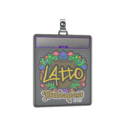 Sticker Slab | latto (Embroidered) | Budapest 2025