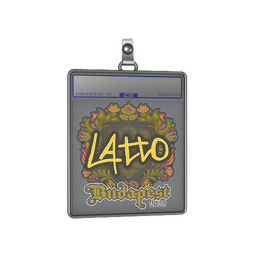Sticker Slab | latto | Budapest 2025