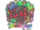 Sticker | Lucky (Holo) | Budapest 2025