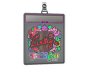 Sticker Slab | Lucky (Holo) | Budapest 2025