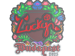 Sticker | Lucky (Embroidered) | Budapest 2025