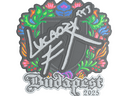 Sticker | Lucaozy (Embroidered) | Budapest 2025