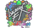 Sticker | Lucaozy (Holo) | Budapest 2025