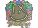 Sticker | lux (Embroidered) | Budapest 2025