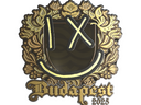 Sticker | lux (Gold) | Budapest 2025