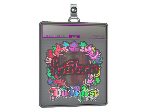 Sticker Slab | frozen (Holo) | Budapest 2025