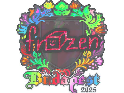 Sticker | frozen (Holo) | Budapest 2025