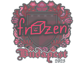 Sticker | frozen | Budapest 2025