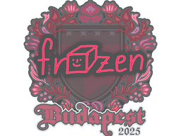 Sticker | frozen | Budapest 2025