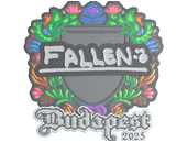 Наклейка | FalleN (вышитая) | Будапешт-2025