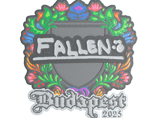 Sticker | FalleN (Embroidered) | Budapest 2025