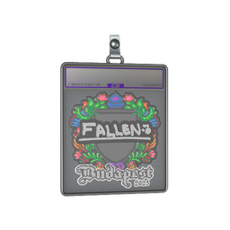 Sticker Slab | FalleN (Embroidered) | Budapest 2025