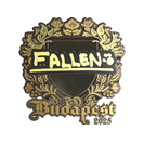 Sticker | FalleN (Gold) | Budapest 2025
