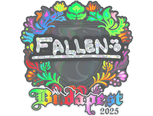 Aufkleber | FalleN (Holo) | Budapest 2025