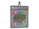 Sticker Slab | FlameZ (Holo, Champion) | Budapest 2025