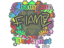 Sticker | FlameZ (Holo, Champion) | Budapest 2025