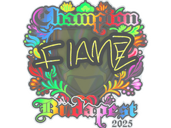 Sticker | FlameZ (Holo, Champion) | Budapest 2025